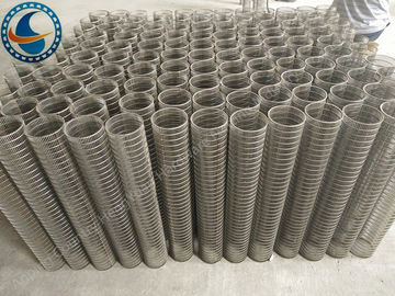 Reverse Profile V Wire Screen / Wedge Wire Screen For Petroleum Industry