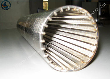 High Toughness V Wire Screen Energy Saving For Liquid / Gas / Solid Filtration