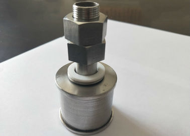 Durable Stainless Steel Water Nozzle , Johnson Slotted Water Screen Nozzle