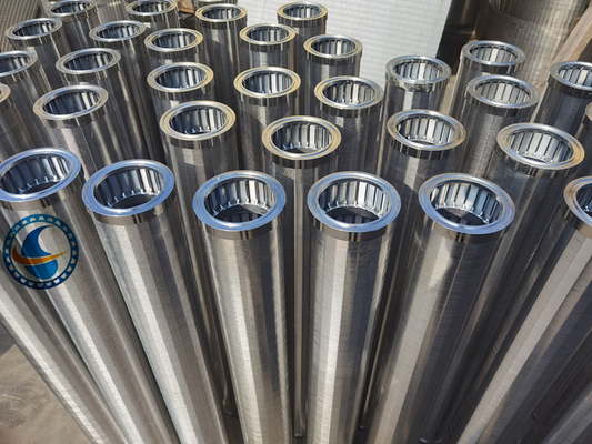 18s Profile Full Welded Wedge Wire Screen With Q35 Support Rod