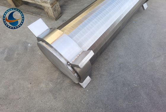 Ce Stainless Steel 316l Profile Wedge Wire Screen Pipe