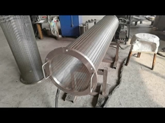 ロータリー ドラム クイージ ワイヤー スクリーンフィルター 石油産業用