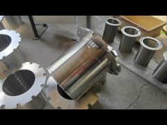 溶接式ステンレス鋼 25μm スロット式クイーンワイヤスクリーンシリンダー